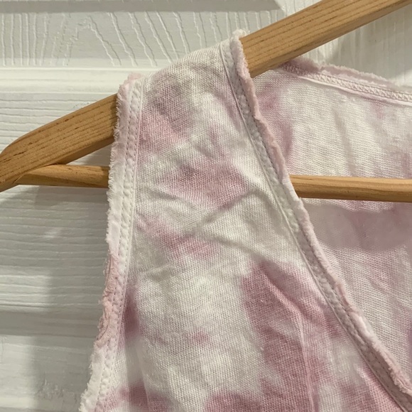 Young Fabulous & Broke Linen YFB Purple Tie Dye Tank Top - Picture 4 of 14